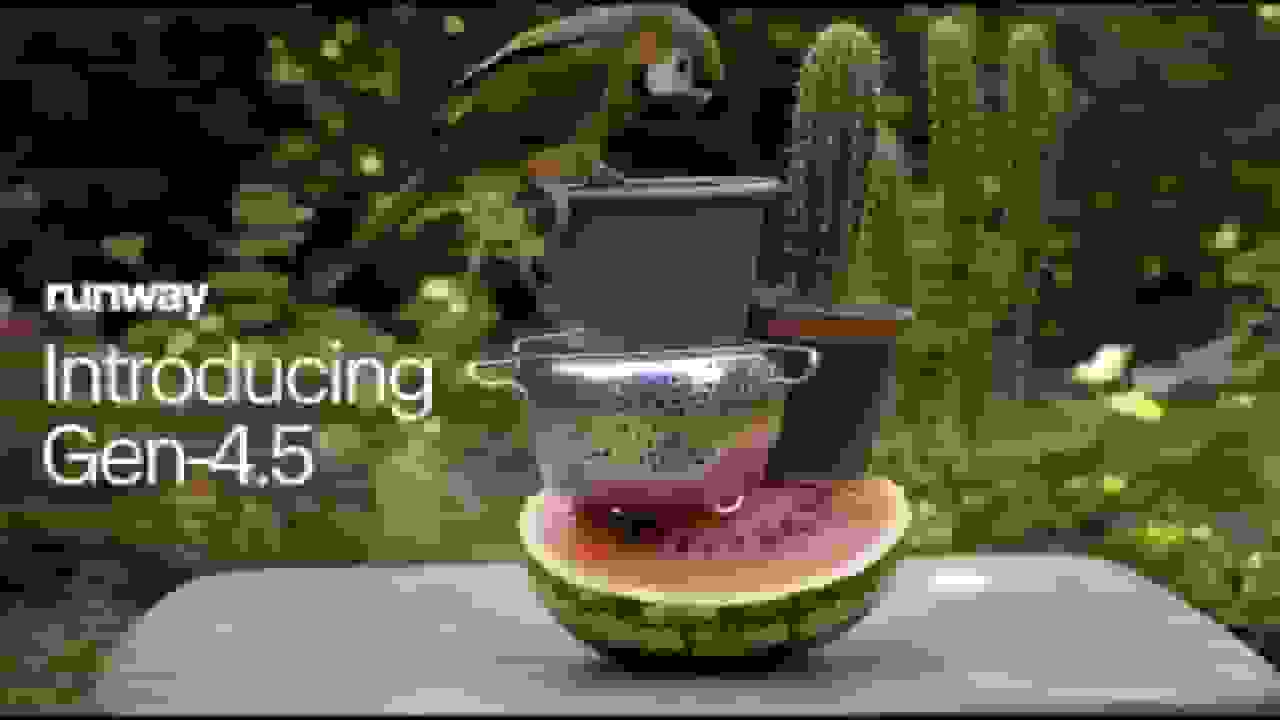 معرفی مدل ویدیوساز Runway Gen-4.5 که از Sora و Veo قدرتمندتر عمل کرده است