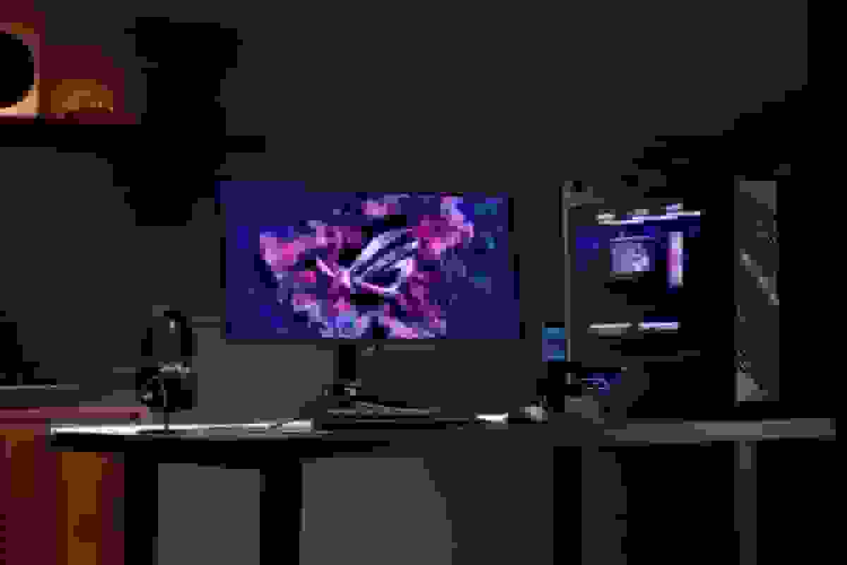 معرفی نسل جدید مانیتورهای گیمینگ OLED ایسوس با فناوری RGB Stripe