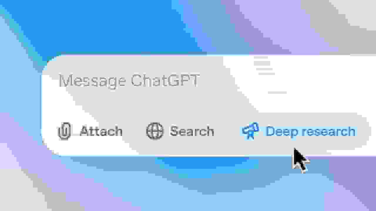 ابزار Deep Research در ChatGPT به نمایشگر داخلی برای بررسی تحقیق مجهز شد