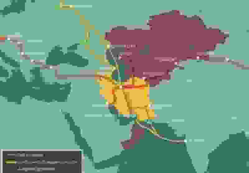 اختصاص اعتبار بی‌سابقه ۲.۵ میلیارد دلاری برای توسعه کریدورهای حمل‌ونقل