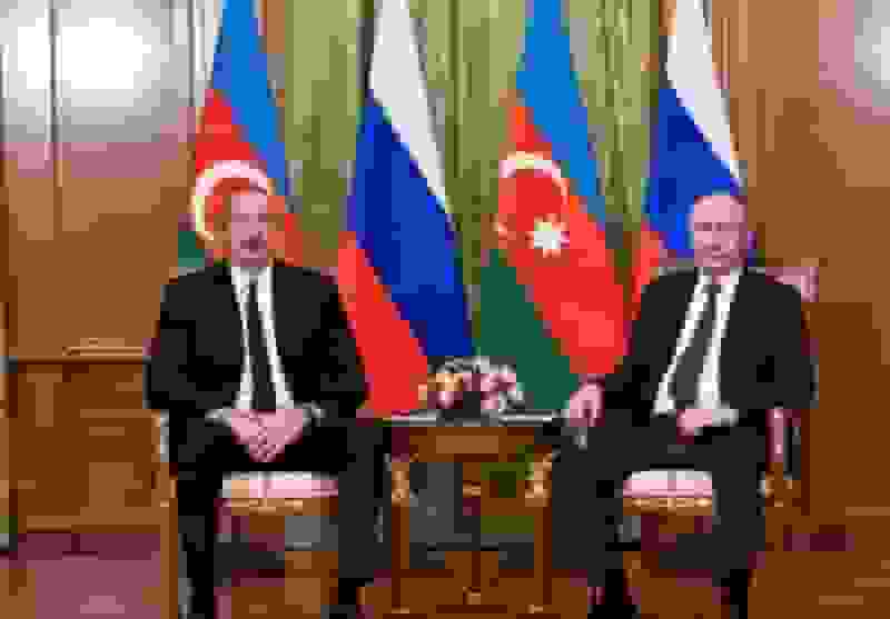 گفتگوی تلفنی پوتین و علی‌اف درباره روابط دوجانبه