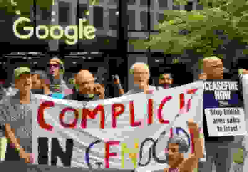 همکاری مخفیانه گوگل و آمازون با اسرائیل در جنگ غزه