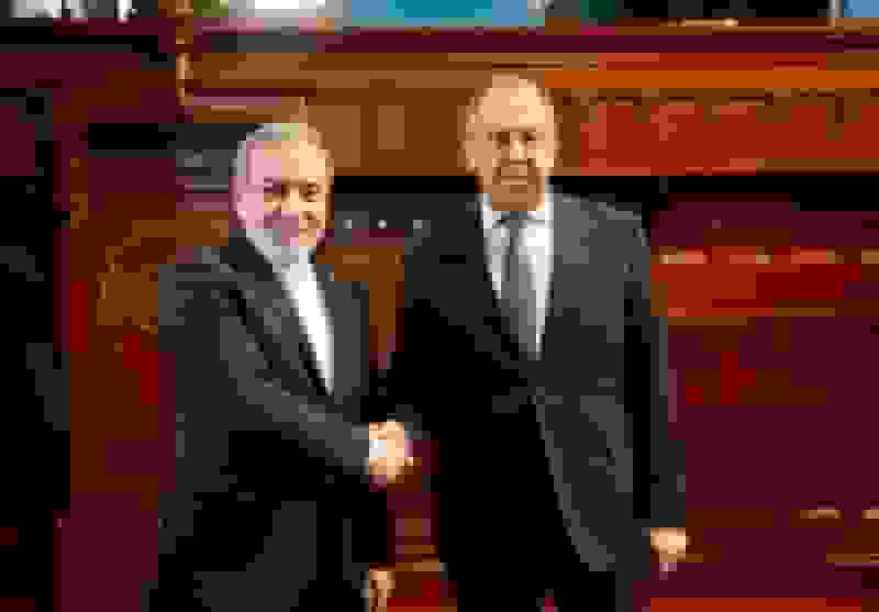 نشست خبری عراقچی و لاوروف در مسکو