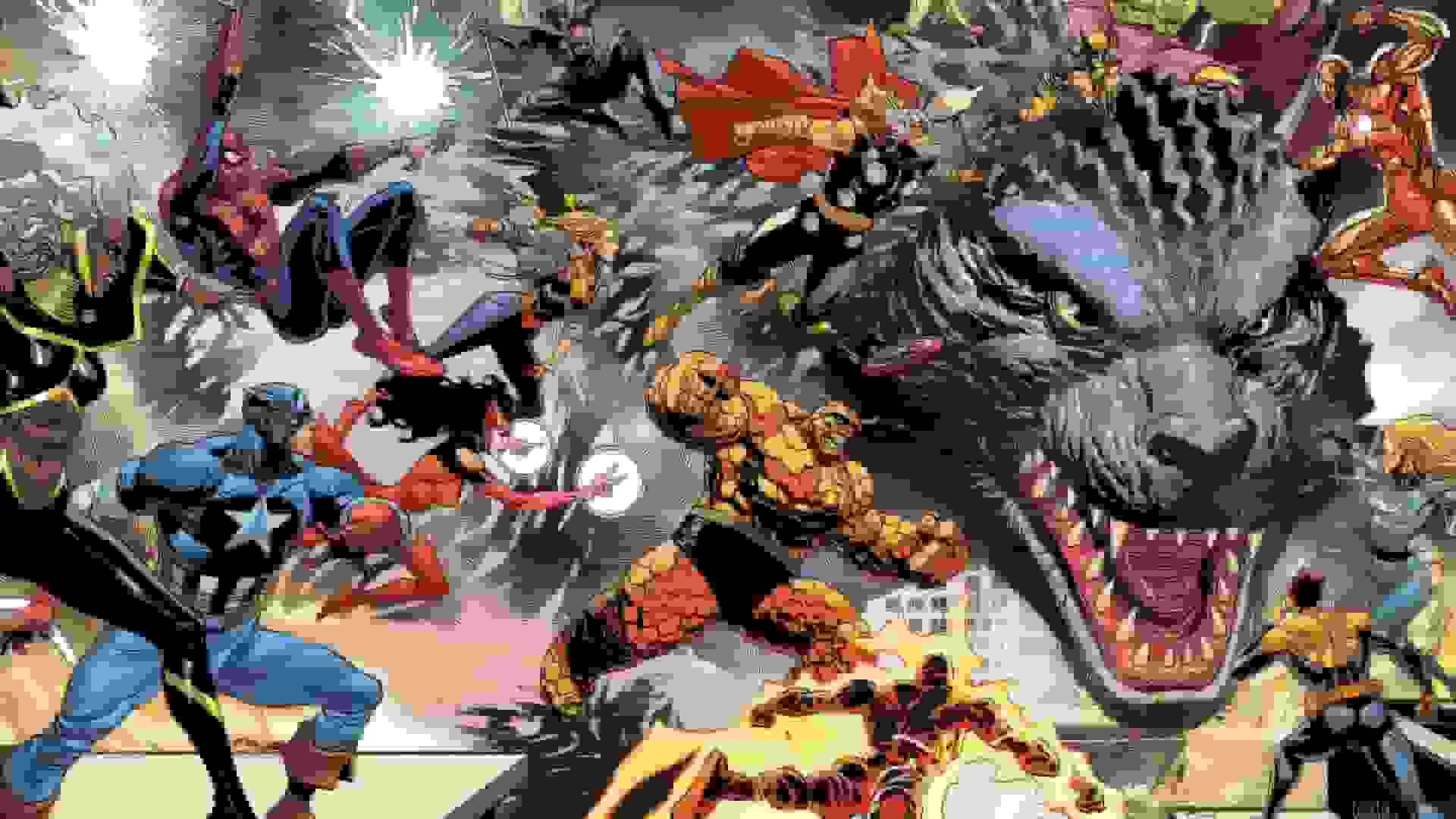 بررسی کمیک گودزیلا در برابر دنیای مارول