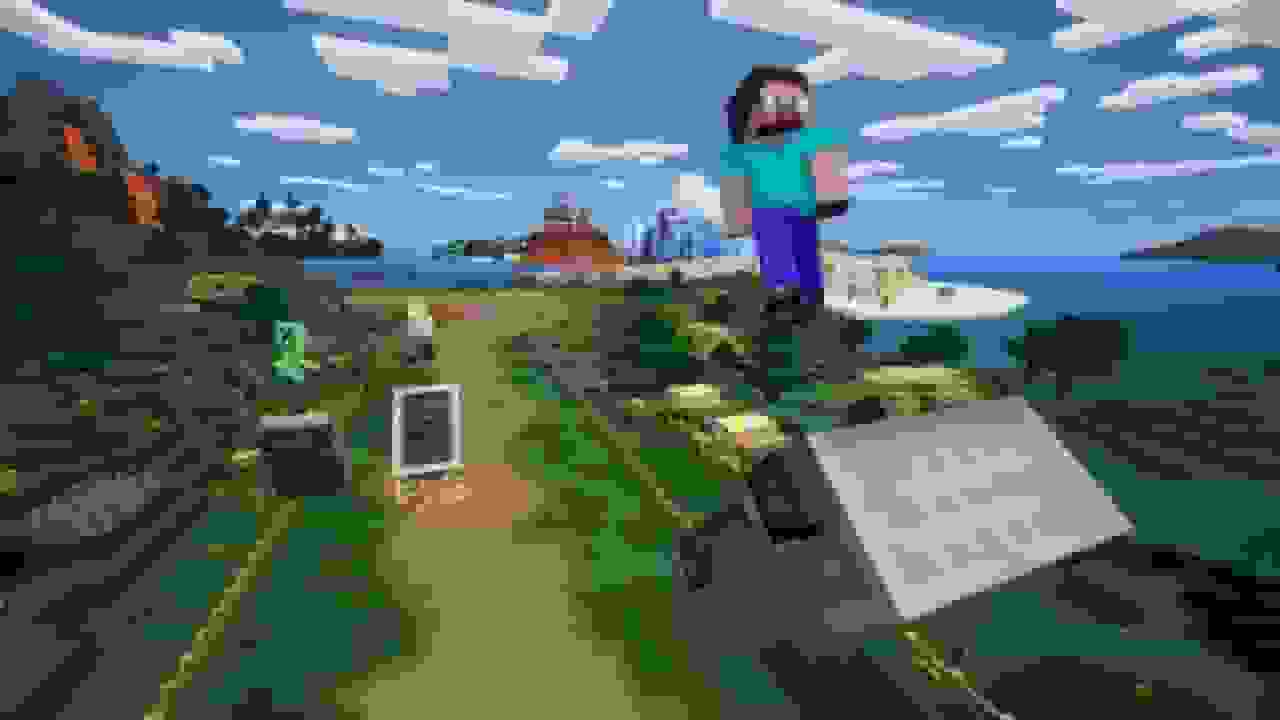 بسته الحاقی ماینکرفت برای بازی Sonic Racing: CrossWorlds منتشر شد