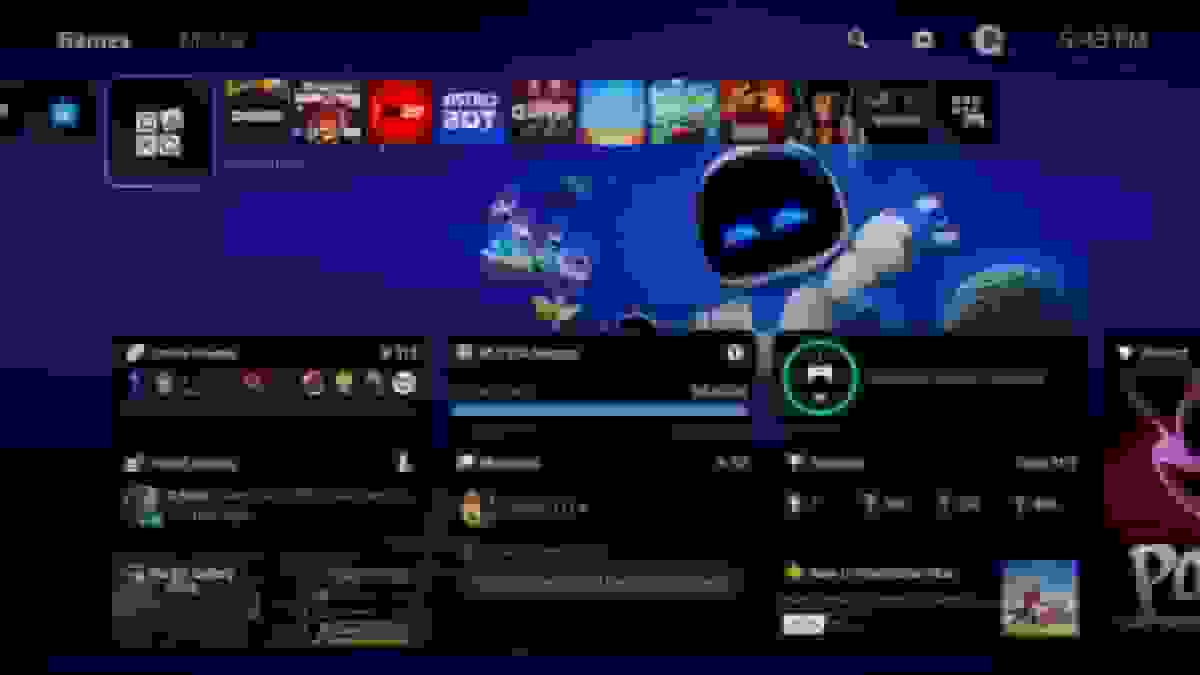 ویژگی‌های جدید افزوده شده به Welcome Hub پلی‌استیشن ۵