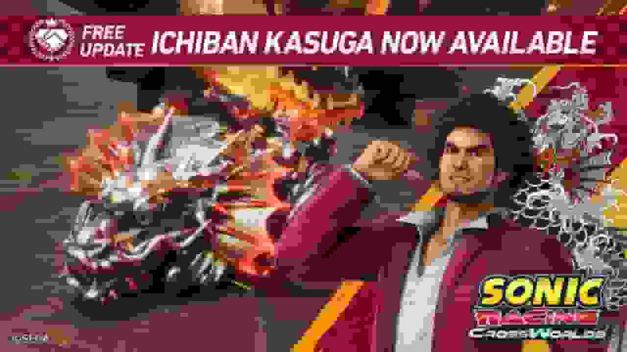 افزودن شخصیت Ichiban Kasuga از Yakuza به بازی Sonic Racing: CrossWorlds