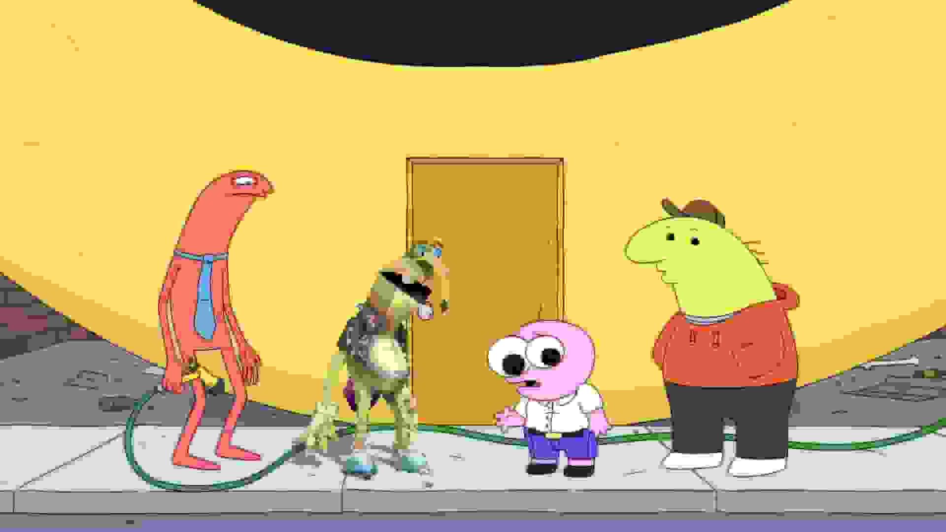 معرفی سریال Smiling Friends: انیمیشن عجیب شبکه Adult Swim