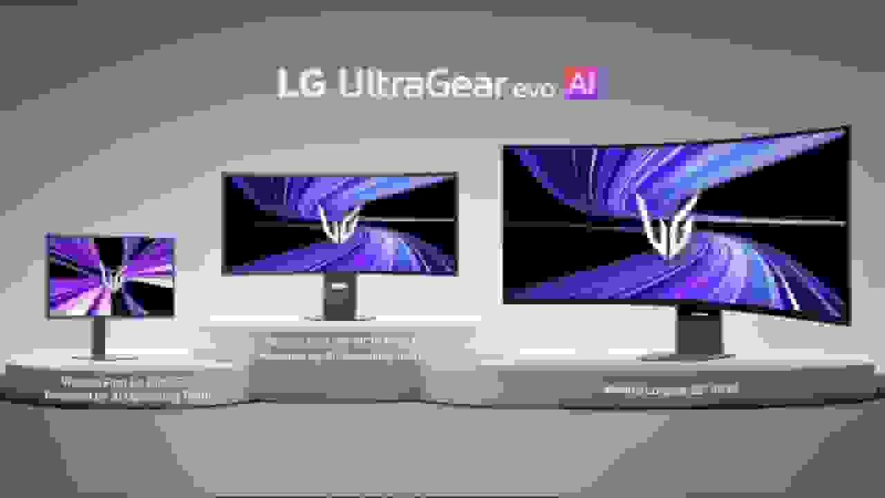 الجی سه مانیتور گیمینگ UltraGear 5K با فناوری هوش مصنوعی را معرفی کرد