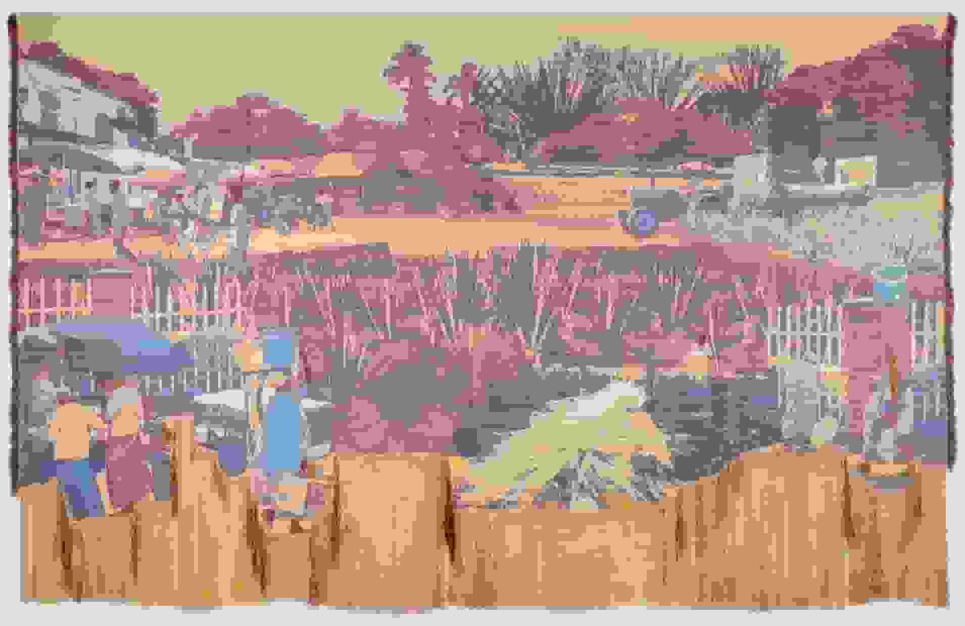 بافندگی جاکارد توسط ملیکا تمبا: کاوش در مواد، جامعه و تجارت جهانی