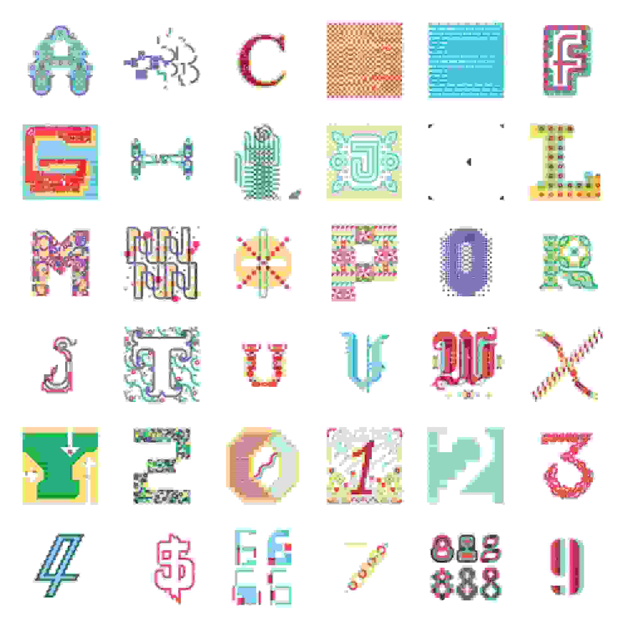 تبدیل آجرهای لگو به حروف در پروژه بین‌المللی طراحی ‘A2Z’