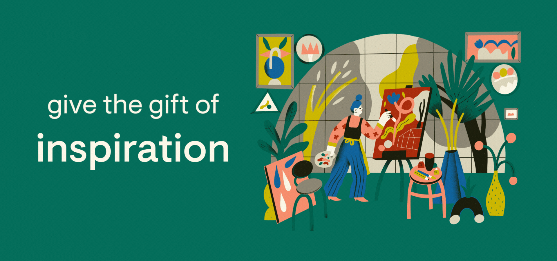 هدیه‌ای یک ساله از هنر برای عزیزانتان