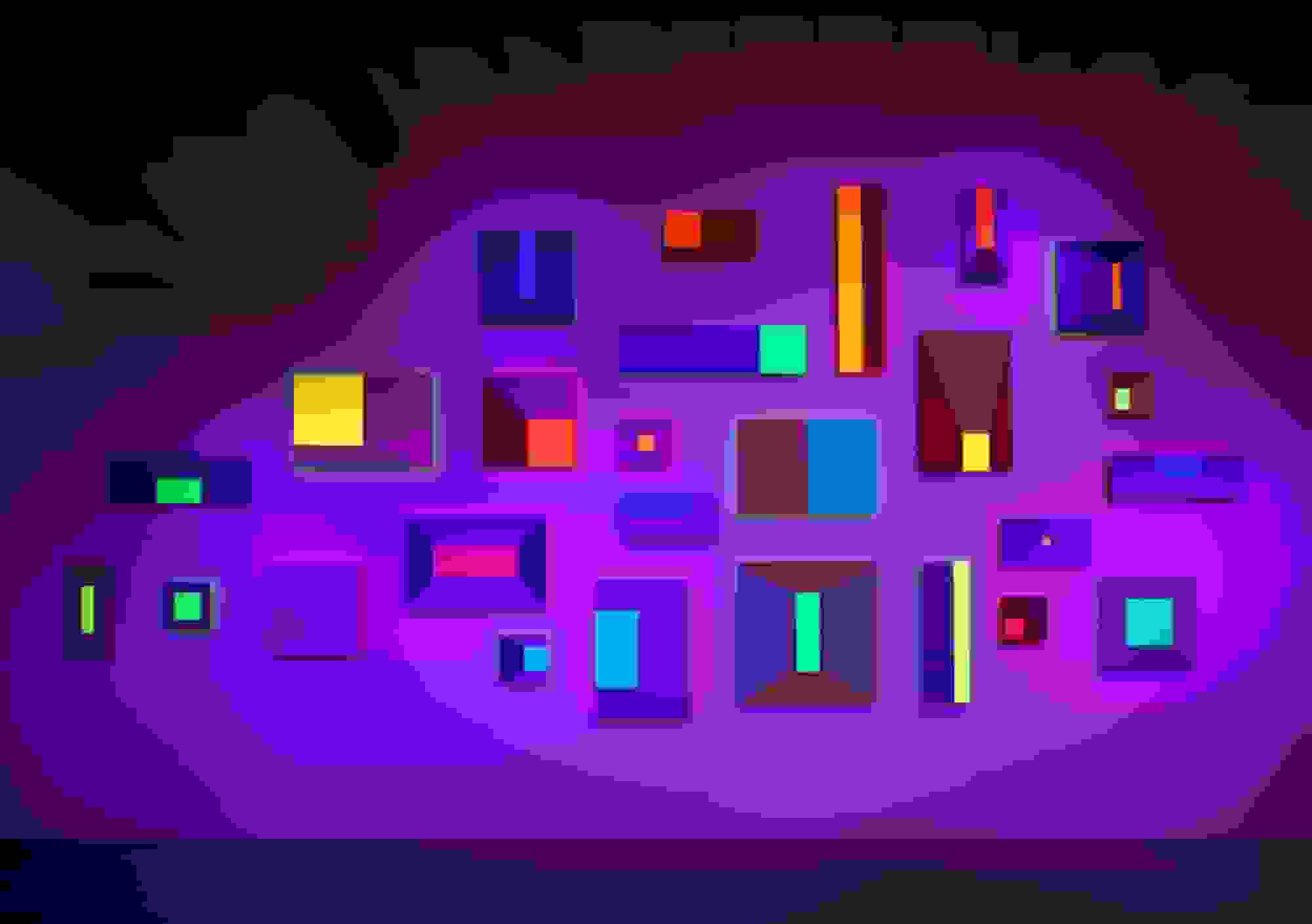 لوفت‌ورک: اکتشافات تابناک نور خورشید با رنگ و آلومینیوم