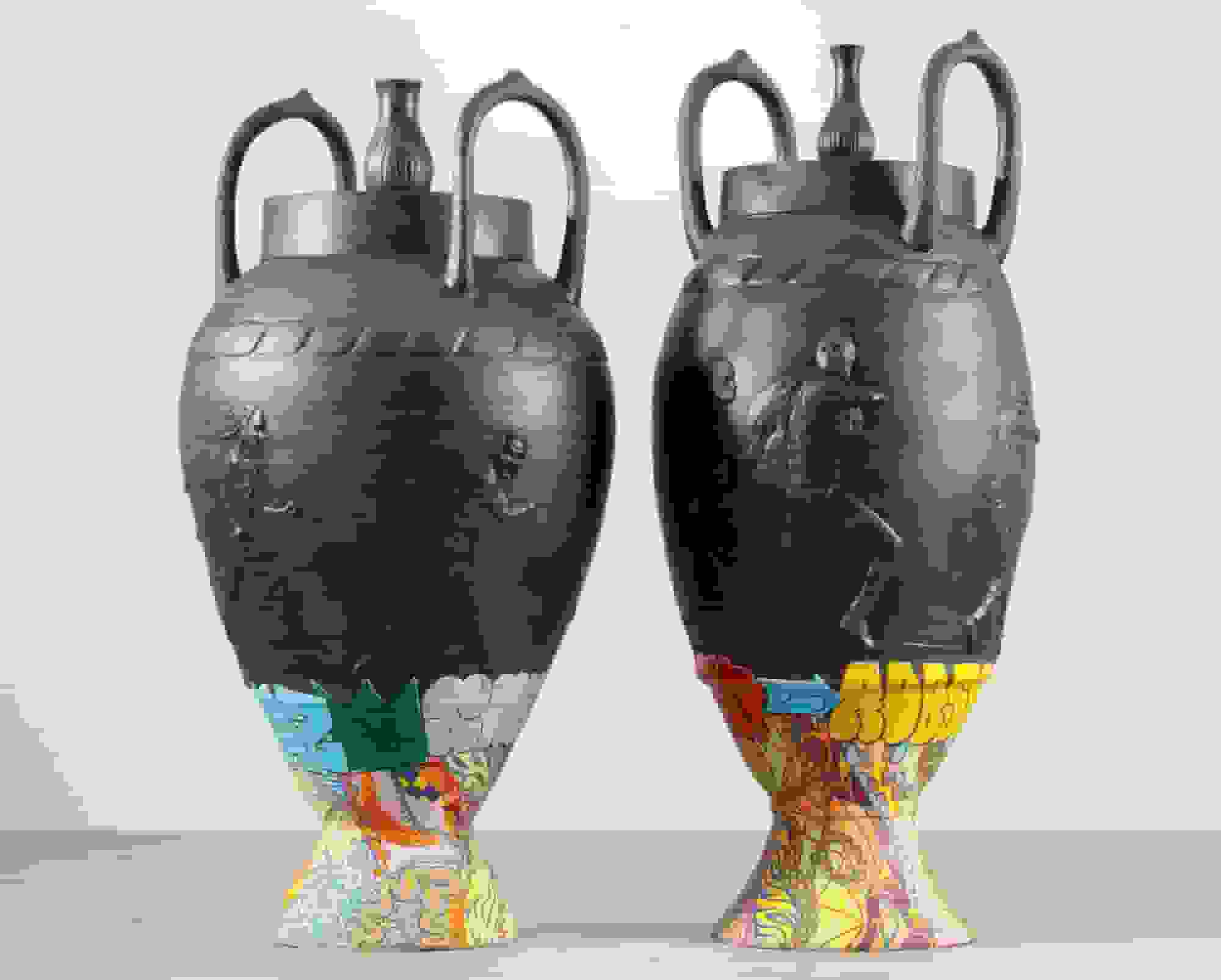 ملاقات سبک‌های تاریخی سفالگری با فرهنگ عامه و مسائل معاصر در مجسمه‌های رابرتو لوگو