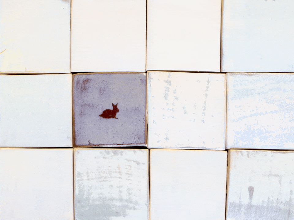 ویدیوی موسیقی استاپ موشن با 300 کاشی سرامیکی