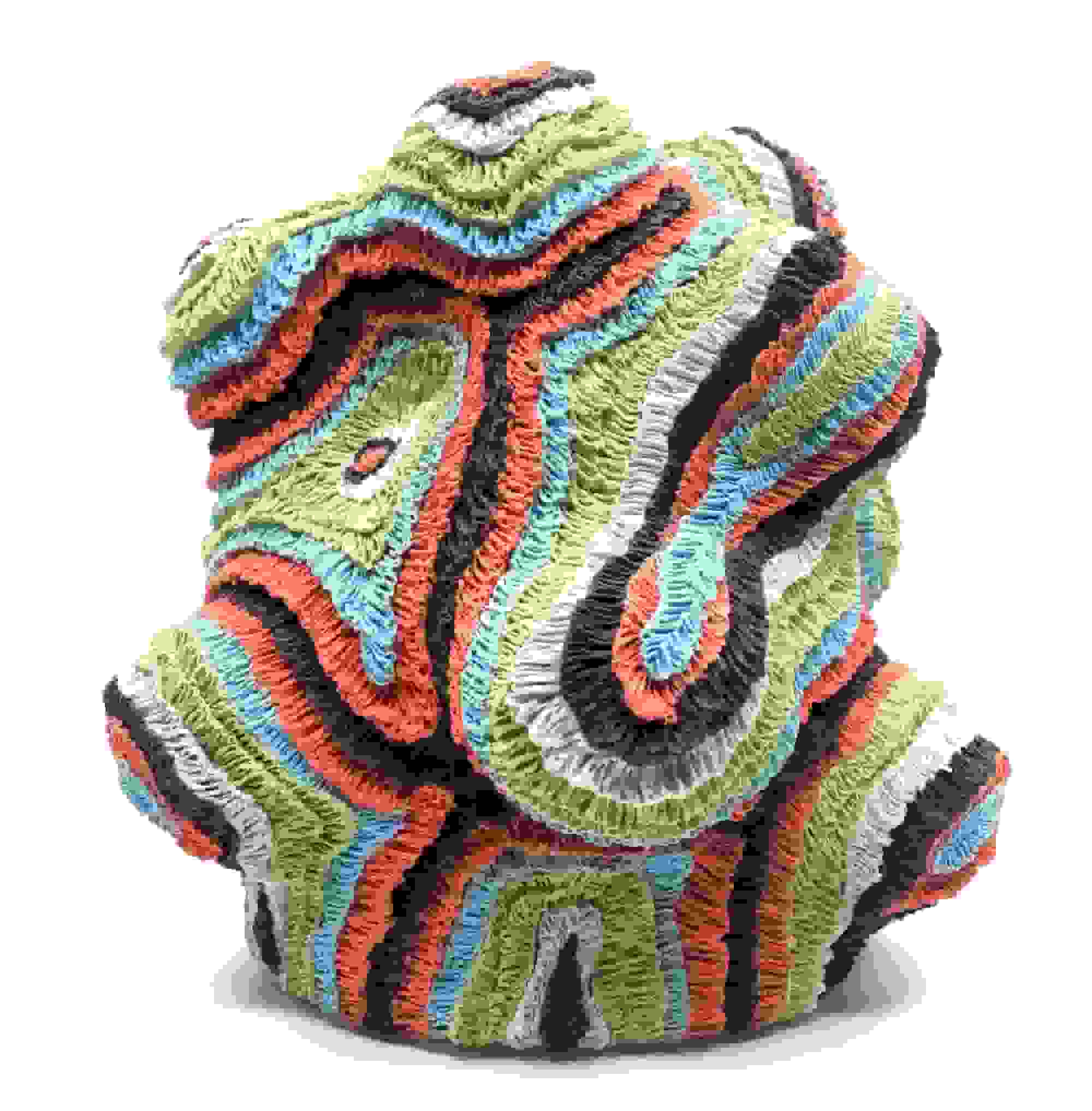 تلفیق سبدهای سنتی آفریقایی و فرهنگ عامه در مجسمه‌های دونته کی. هیز