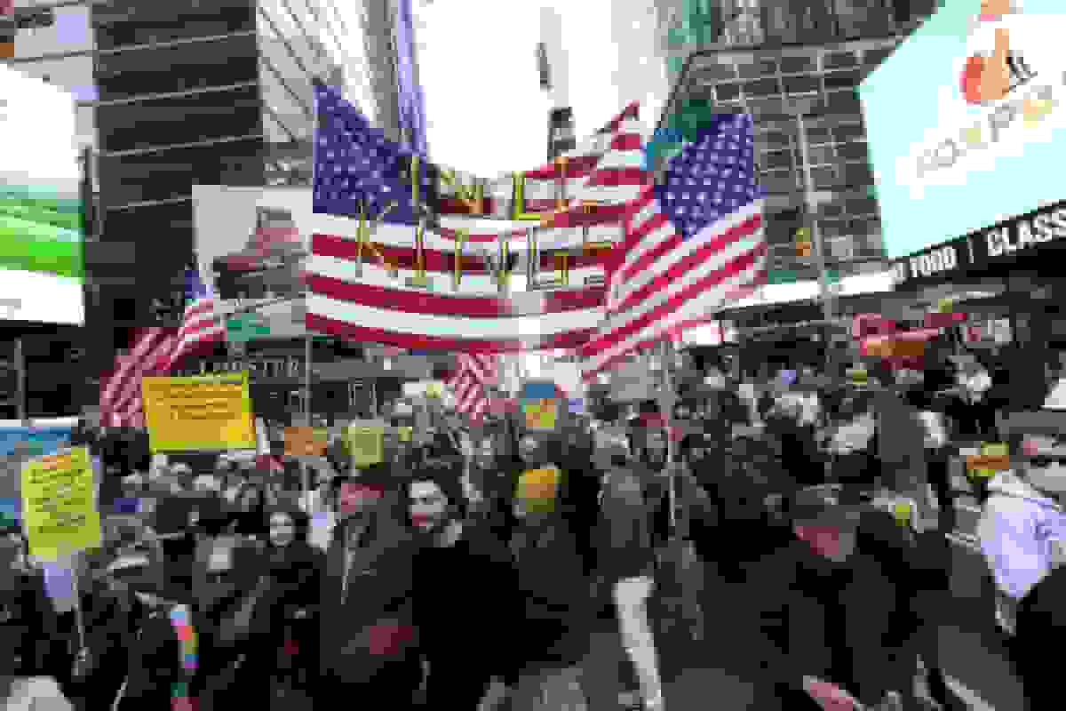 اعتراضات 'بدون پادشاه' در سراسر آمریکا علیه سیاستهای ترامپ