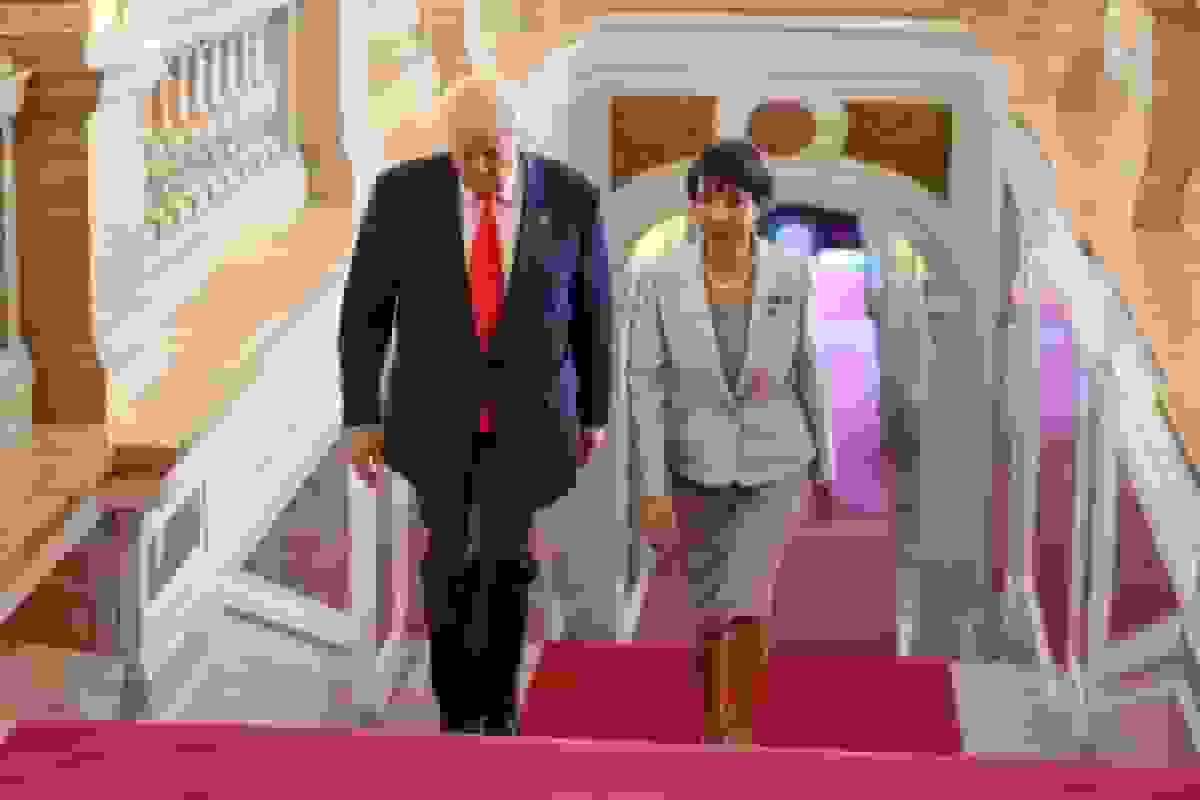 صحبت نخستوزیر ژاپن با ترامپ به درخواست وی