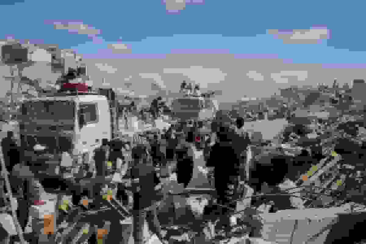 اسرائیل کاهش کمکهای غزه را در واکنش به تأخیر حماس در بازگرداندن اجساد گروگانها اعلام کرد