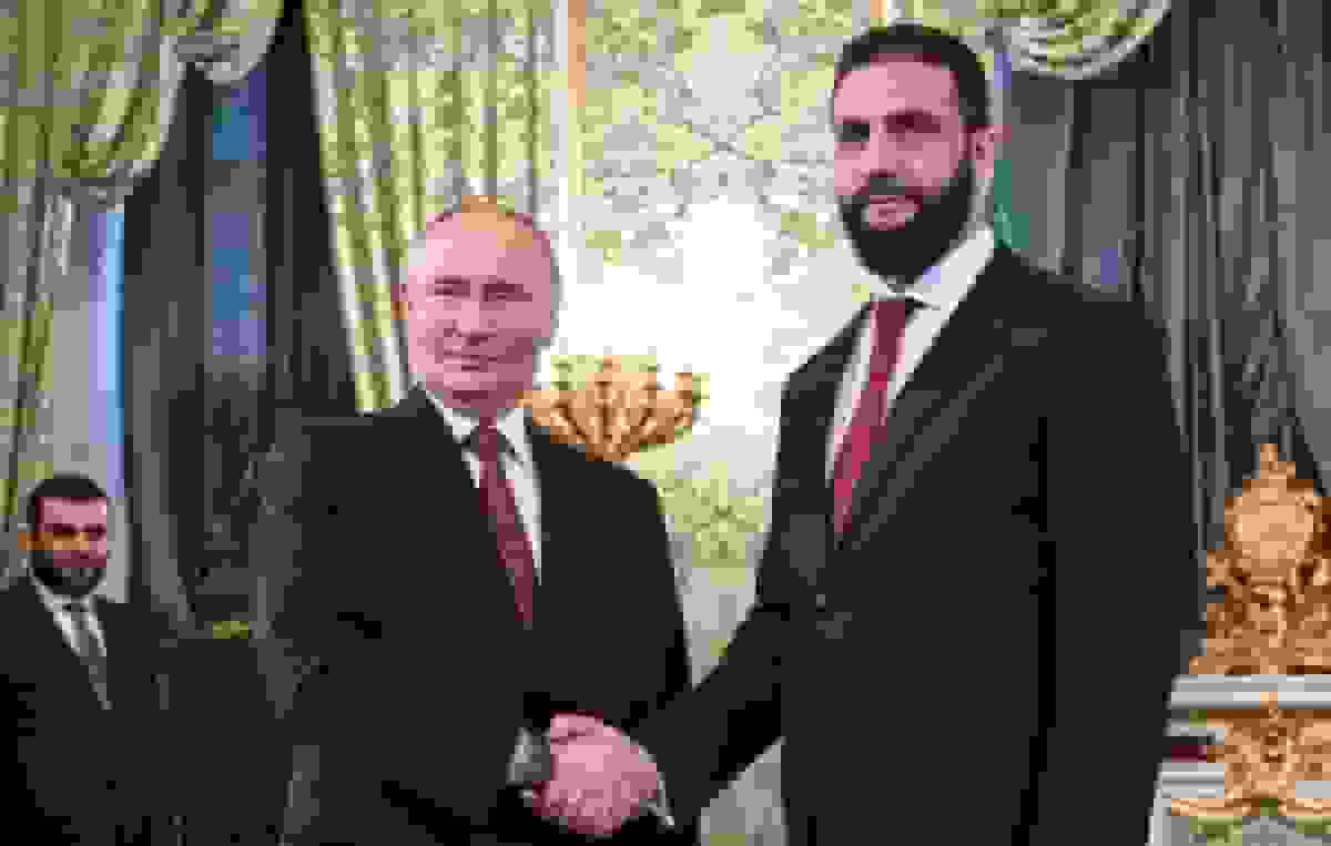 دیدار پوتین با رئیس جمهور موقت سوریه: تأکید بر روابط دیرینه و منافع مردم سوریه