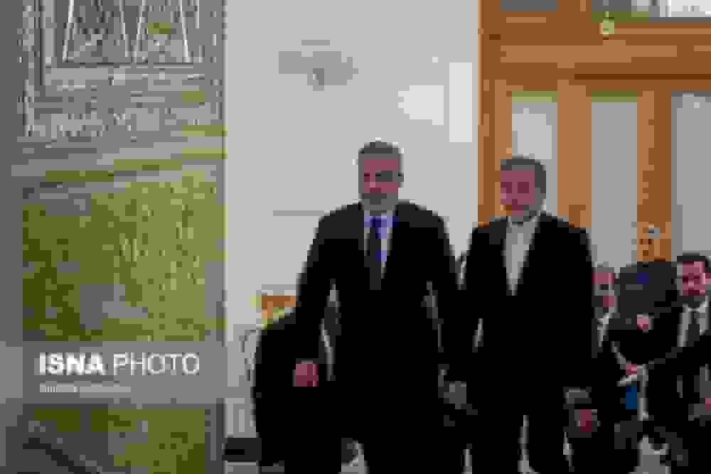 دیدار وزیر خارجه ترکیه با وزیر خارجه ایران در تهران