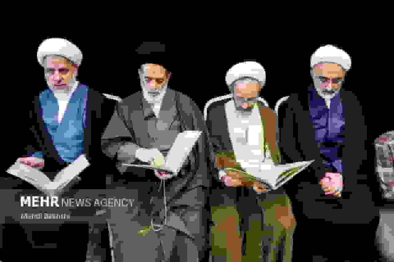 مراسم ختم پسر حجت الاسلام صدیقی در قم