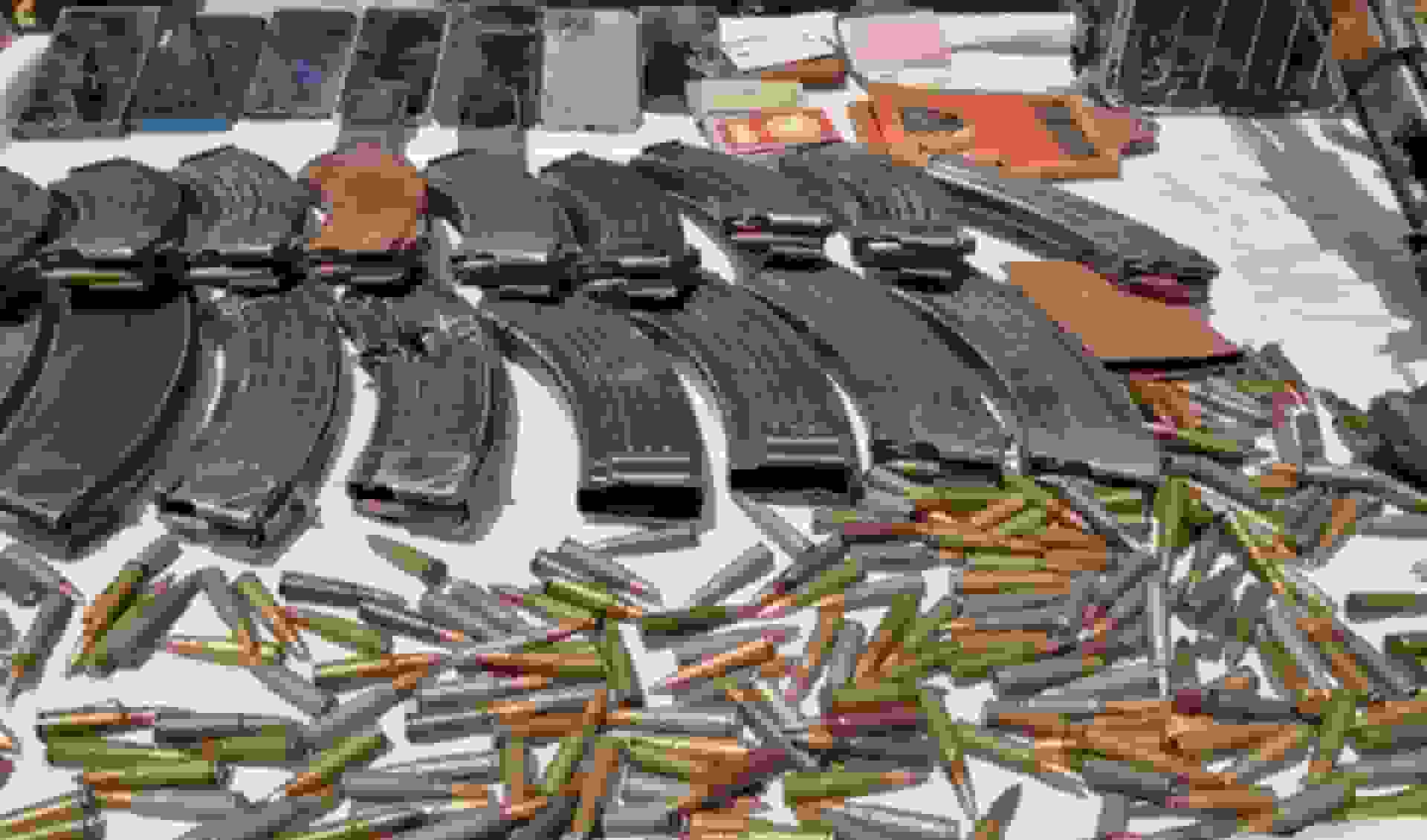 کشف مهمات و سلاح جنگی در ارتفاعات بانه کردستان