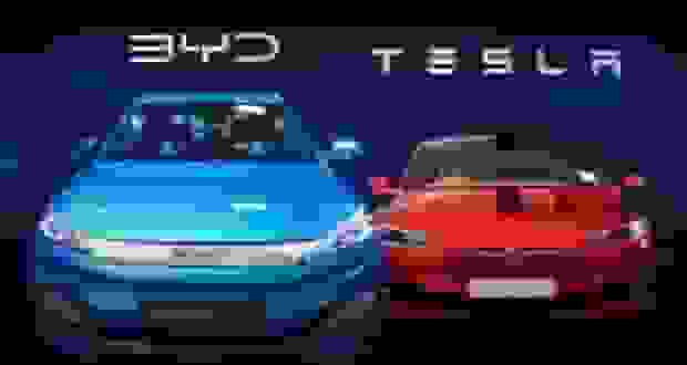 سیلی محکم BYD چینی به تسلا؛ فروش در اروپا سه برابر شد