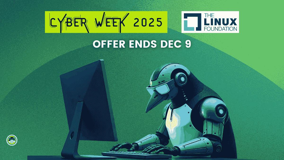 ارتقای مهارتهای DevOps با تخفیف ۶۵٪: هفته سایبری بنیاد لینوکس