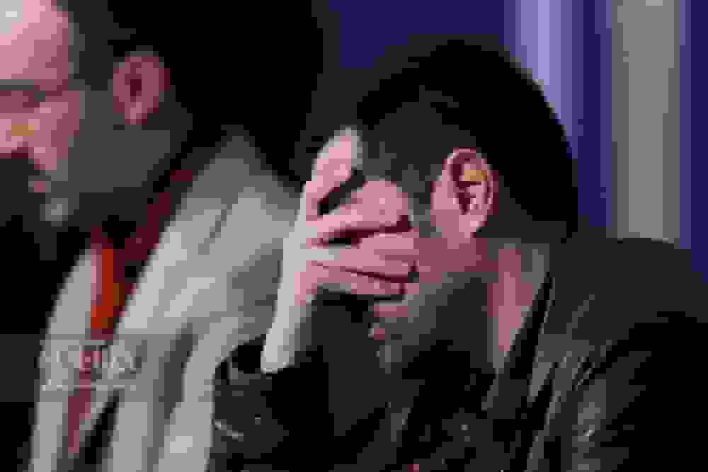 حضور شهاب حسینی، حامد بهداد و امین حیایی در مراسم تشییع ناصر تقوایی