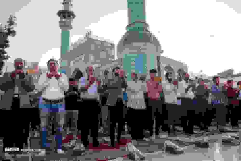 نماز باران در امامزاده صالح تهران