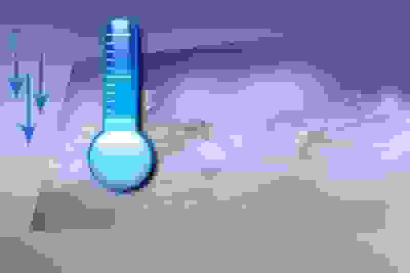 دمای هوا در غرب اصفهان به زیر صفر رسید