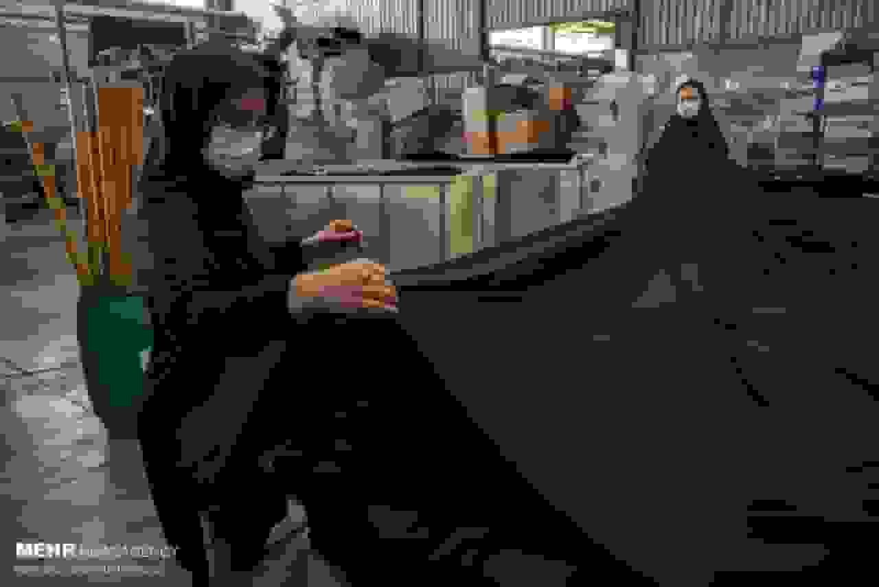 پارچه ایرانی با کیفیت مناسب برای چادر در کشور وجود ندارد