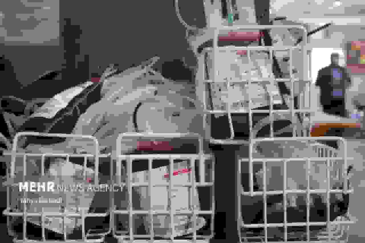 استقرار تیم سیار خونگیری در شهرستان هرسین