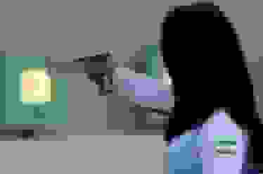 مسابقه تیراندازی بانوان اهواز برگزار شد