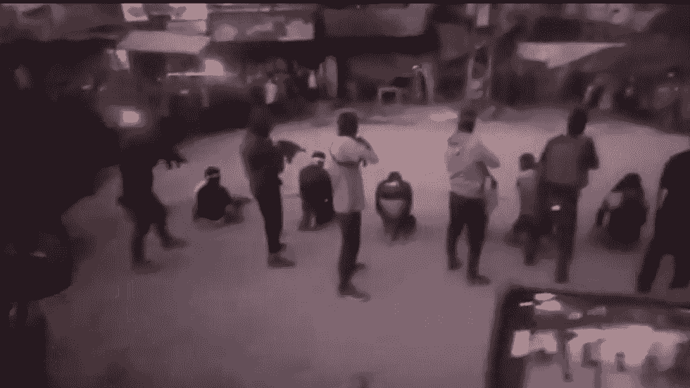 حماس هفت مرد را در غزه اعدام کرد (فیلمهای گرافیکی)