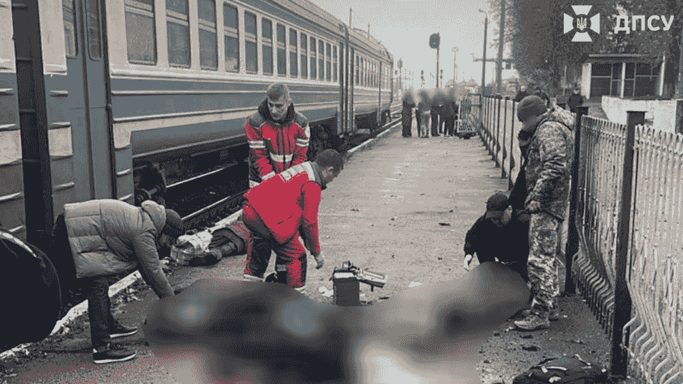 چهار قربانی در انفجار خودسوزی یک مرد هنگام فرار از اوکراین