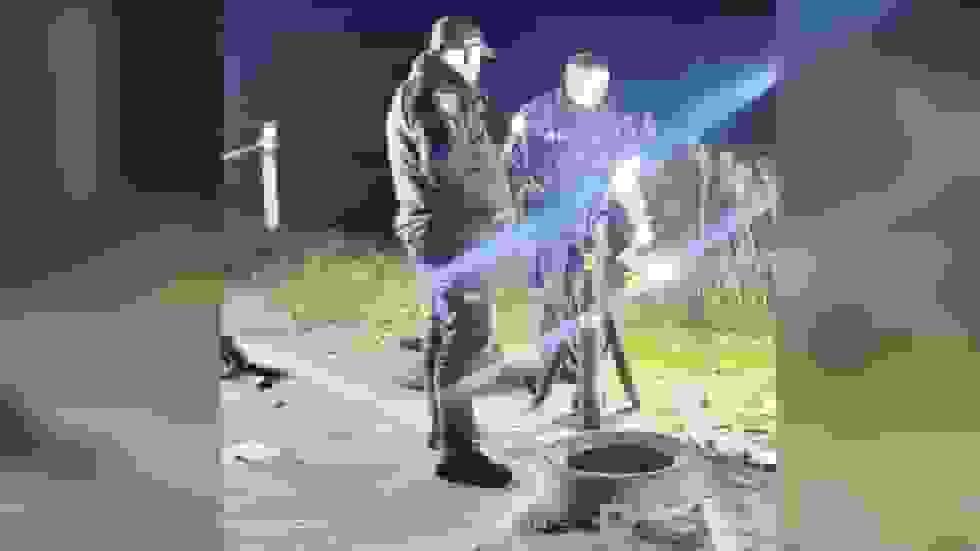 جنگافروزی یک نظامی اوکراینی در ایست پلیس