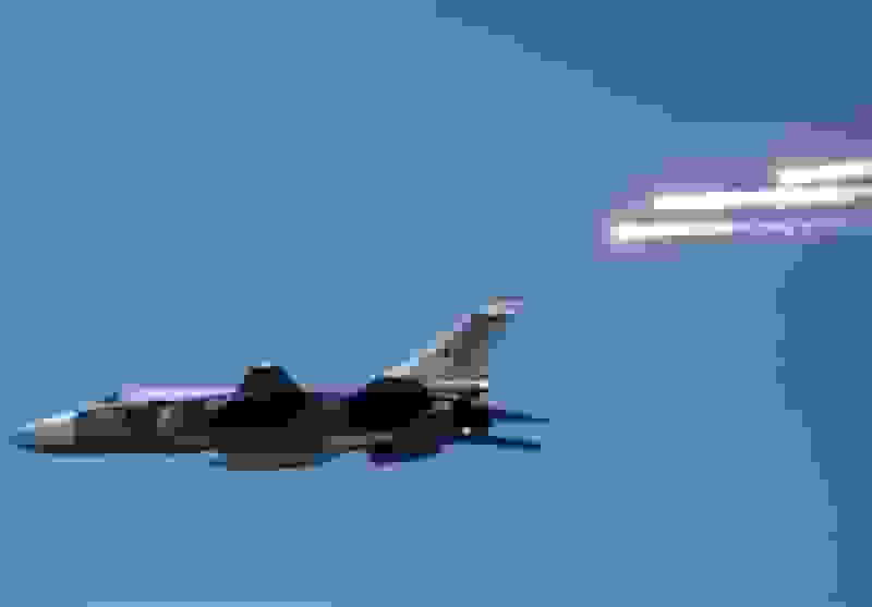 حمله هوایی مشترک انگلیس و فرانسه در مرکز سوریه