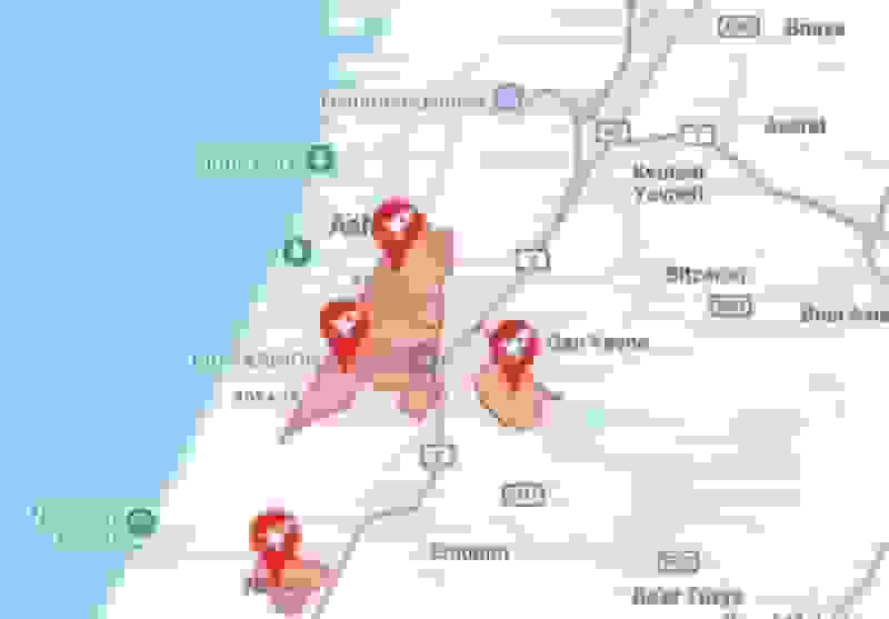 حمله موشکی مقاومت از غزه به شهر اشدود