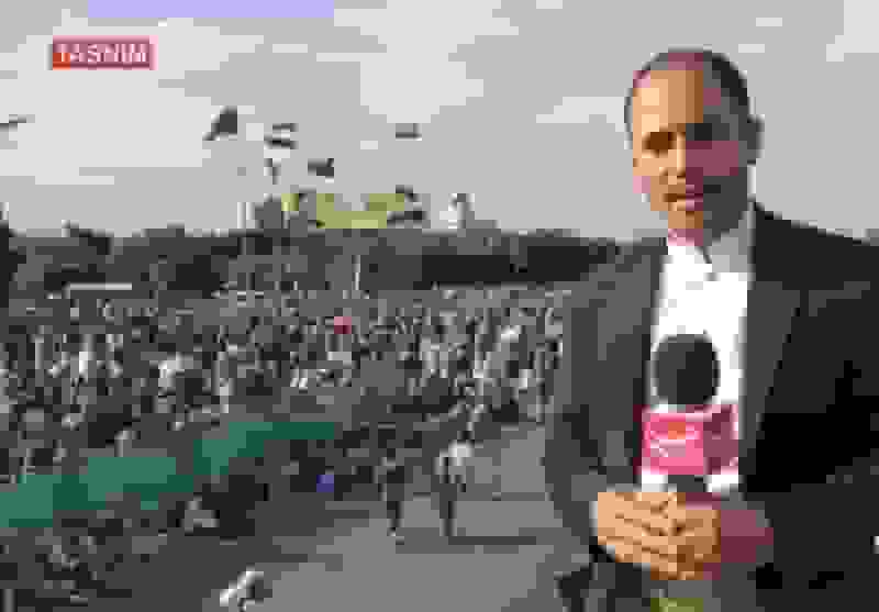 ادای احترام مردم یمن به شهید نصرالله؛ ناجی صنعا از سقوط