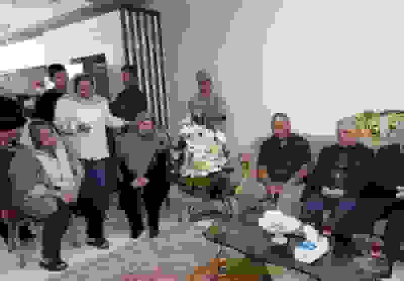 حضور مسئولان دانشگاه تهران در منزل دانشجوی فقید مهندس محمدامین کلاته