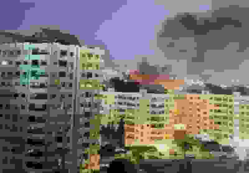 انفجار بمبهای صوتی نزدیک حرم حضرت زینب (س) در ریف دمشق