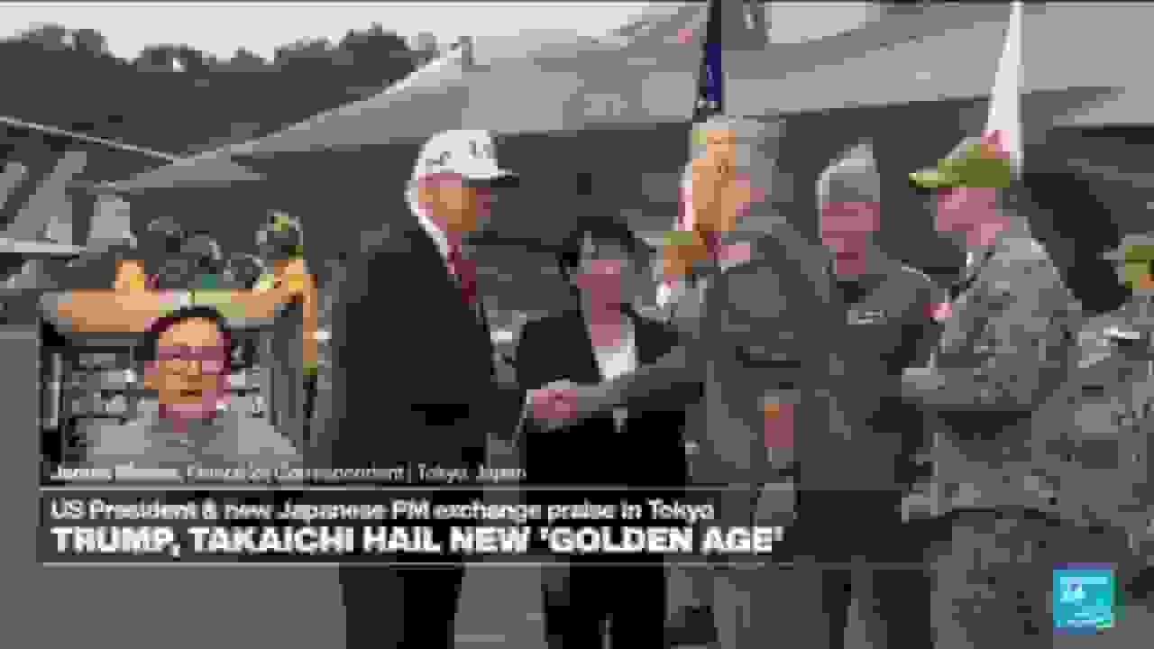 دیدار ترامپ با نخستوزیر جدید ژاپن تاکاایچی در توکیو