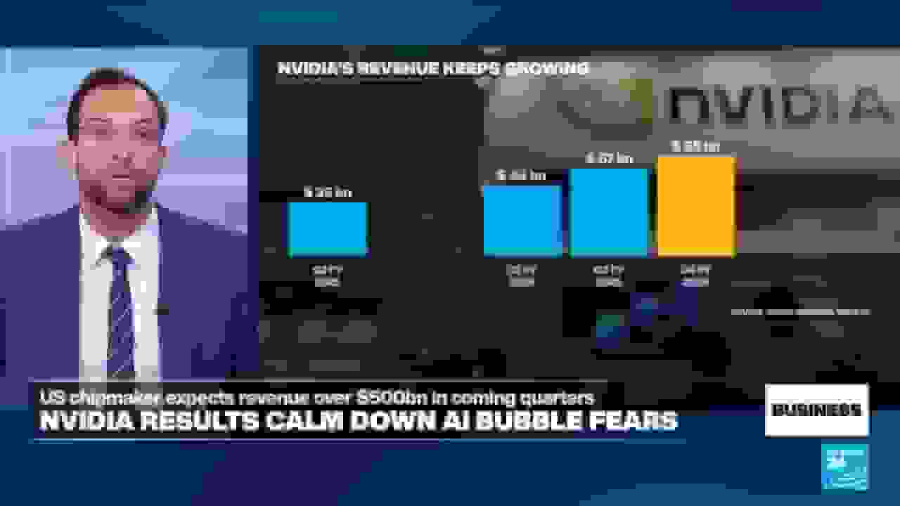 پیشبینی خوشبینانه انویدیا برای تقاضای آینده، نگرانیهای حباب هوش مصنوعی را آرام کرد