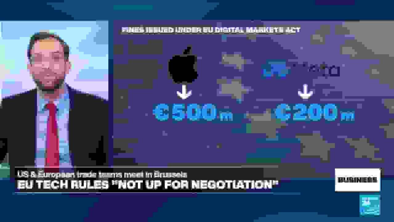اتحادیه اروپا تأکید میکند که تغییر قوانین فناوری در مذاکرات تجاری با آمریکا “قابل مذاکره نیست”
