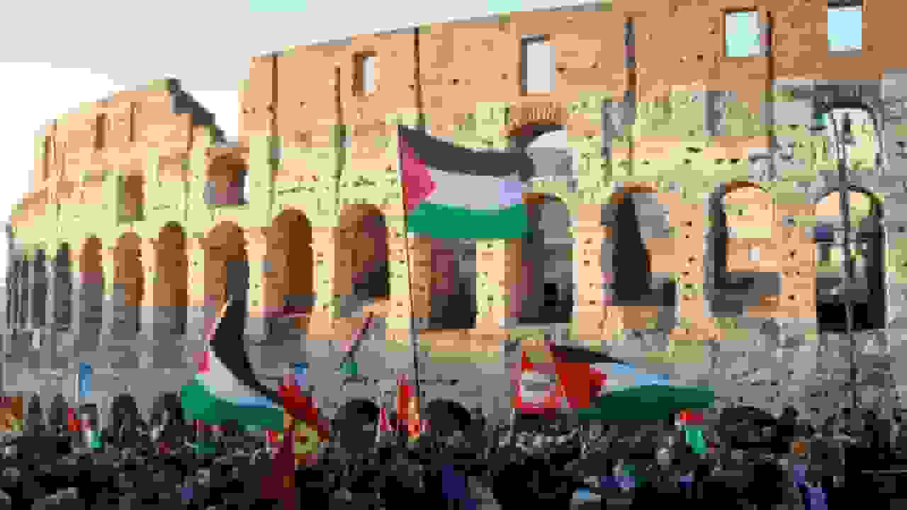 دهها هزار نفر در سراسر اروپا در حمایت از فلسطینیها تظاهرات کردند