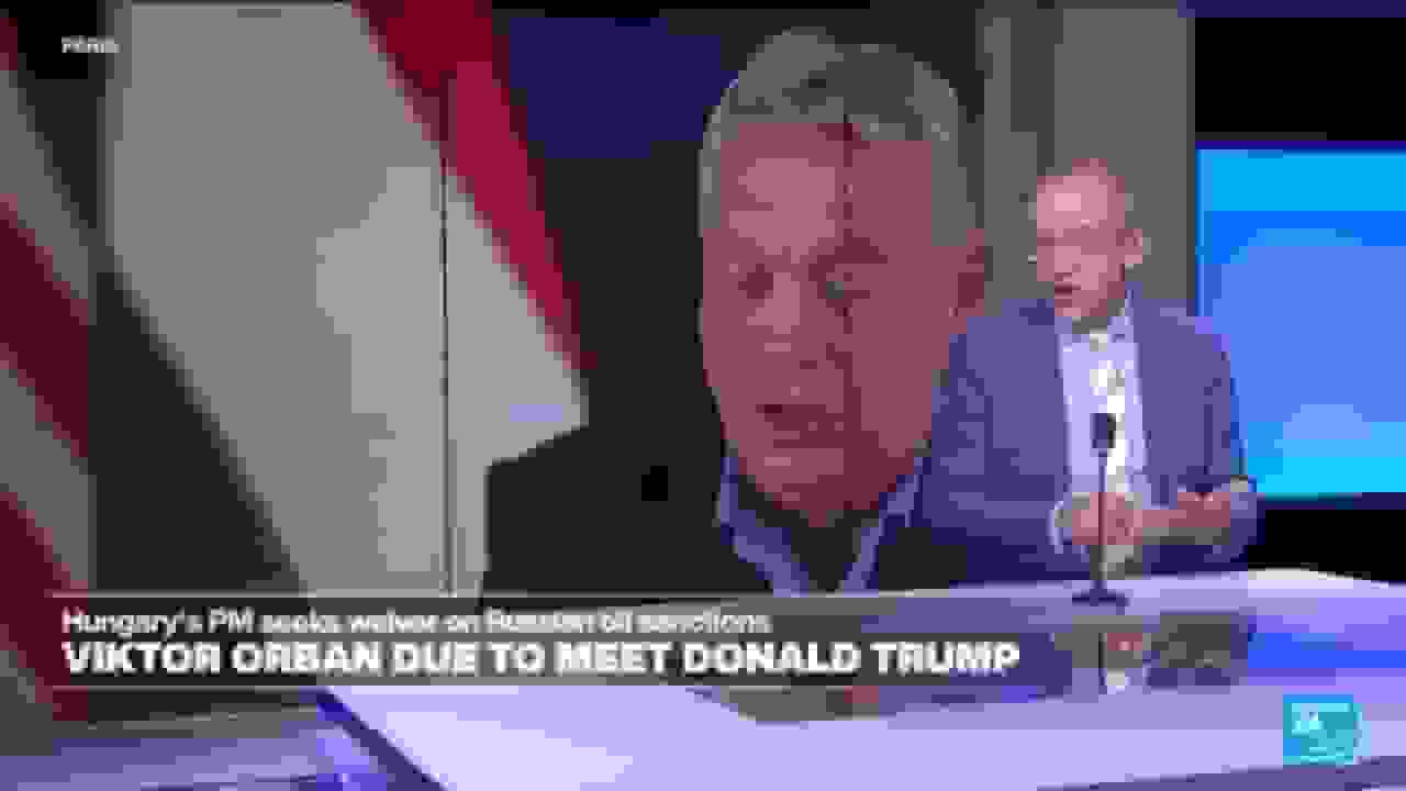 دیدار رهبر مجارستان با ترامپ برای معافیت تحریم نفت روسیه
