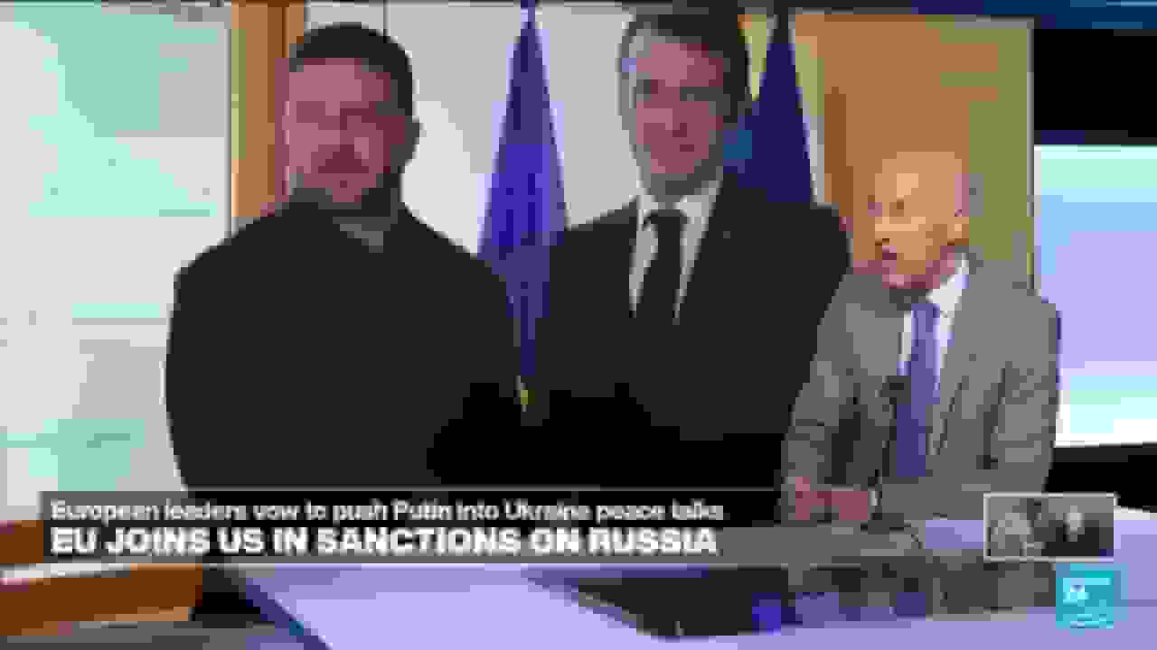 اتحادیه اروپا همراه با آمریکا تحریمهای بیشتری علیه روسیه اعمال کرد تا پوتین را به مذاکرات صلح اوکراین سوق دهد