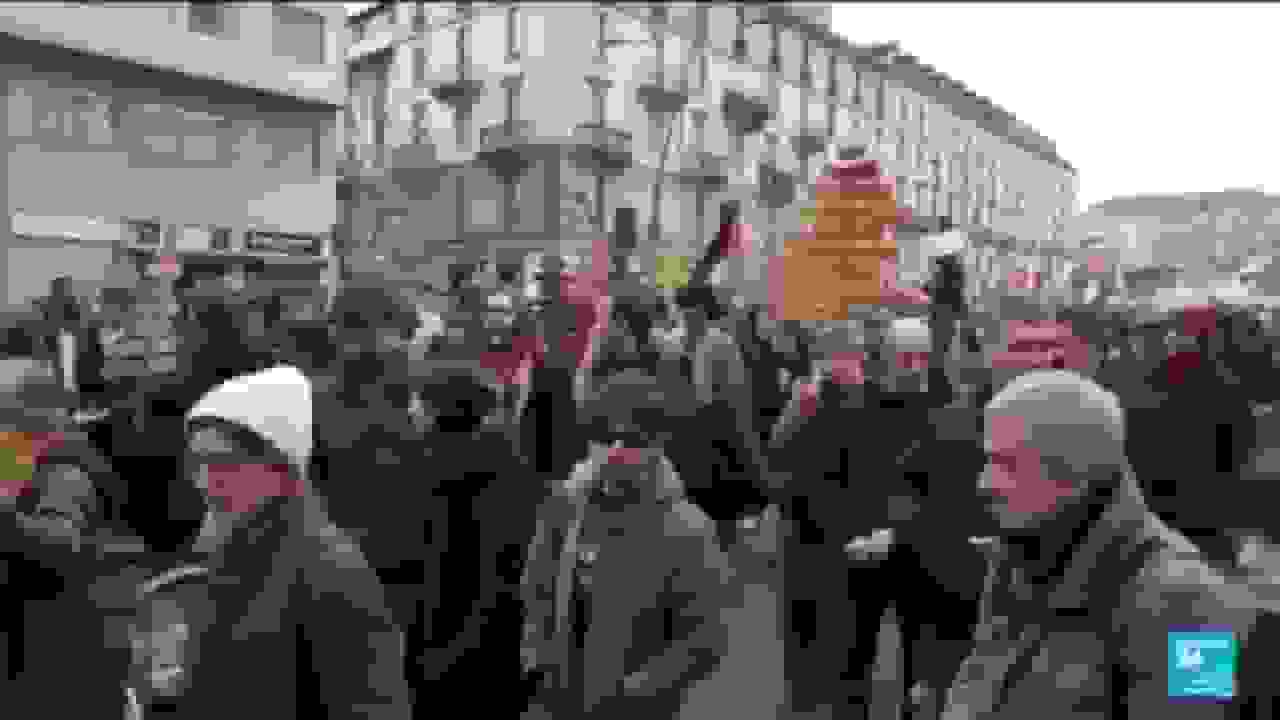 تظاهرات در میلان علیه هزینههای اقتصادی و زیستمحیطی المپیک زمستانی